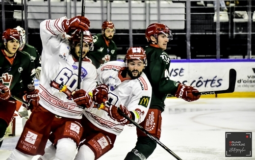Photo hockey Ligue Magnus - Ligue Magnus : 1ere journe : Cergy-Pontoise vs Grenoble  - Cergy djoue les pronostics et renverse Grenoble