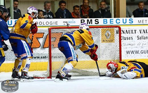 Photo hockey Ligue Magnus - Ligue Magnus : 1re journe : Chamonix  vs Dijon  - Scnario renversant
