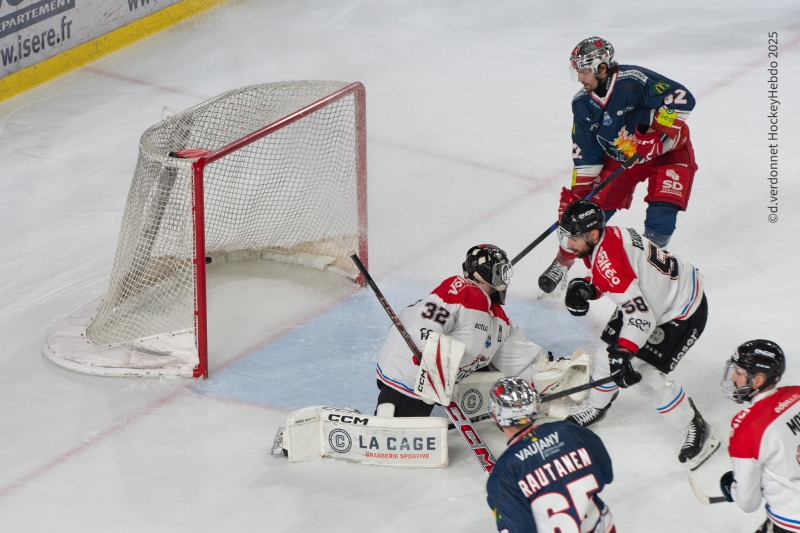 Photo hockey Ligue Magnus - Ligue Magnus : 1ere journe : Grenoble  vs Bordeaux - Grenoble domine Bordeaux pour la reprise ! 