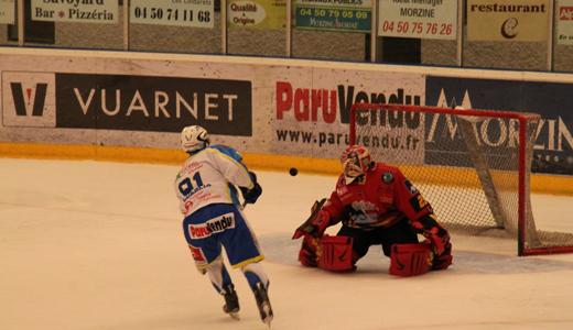 Photo hockey Ligue Magnus - Ligue Magnus : 1re journe : Morzine-Avoriaz vs Gap  - Les Pingouins tincellent
