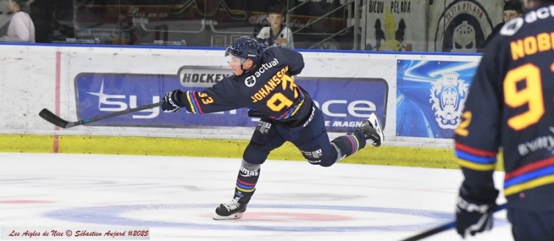 Photo hockey Ligue Magnus - Ligue Magnus : 1ere journe : Nice vs Chamonix  - Une victoire convaincante pour les Aigles