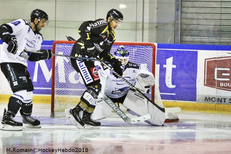 Photo hockey Ligue Magnus - Ligue Magnus : 1re journe : Rouen vs Gap  - Les Dragons gagnent difficilement