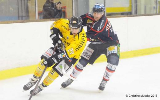 Photo hockey Ligue Magnus - Ligue Magnus : 20me journe : Caen  vs Rouen - Les Drakkars ralisent l