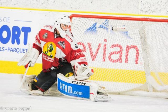 Photo hockey Ligue Magnus - Ligue Magnus : 20me journe : Chamonix / Morzine vs Dijon  - Mister OTdlivre encore les Pionniers (+vido)