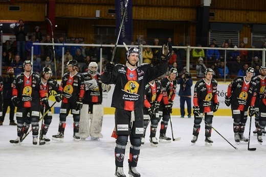 Photo hockey Ligue Magnus - Ligue Magnus : 20me journe : Chamonix  vs Gap  - Briand fait briller Chamonix