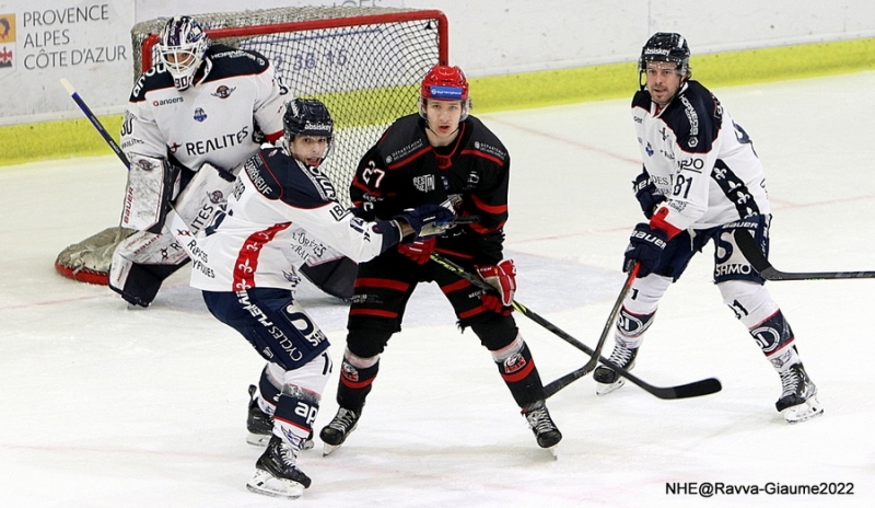 Photo hockey Ligue Magnus - Ligue Magnus : 20me journe : Nice vs Angers  - Les Ducs simposent aux tirs aux buts