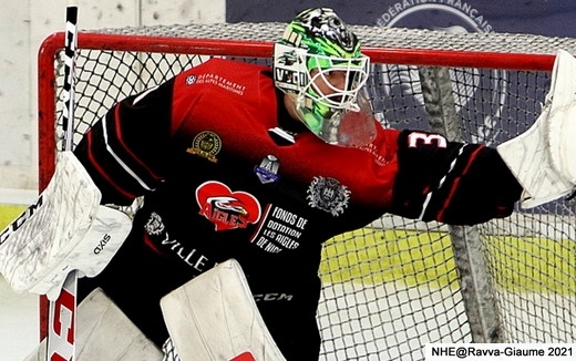 Photo hockey Ligue Magnus - Ligue Magnus : 20me journe : Nice vs Chamonix  - Les Aigles assomment les Pionniers