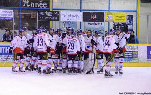 Photo hockey Ligue Magnus - Ligue Magnus : 21me journe : Caen  vs Epinal  - Les Drakkars se replacent dans la course