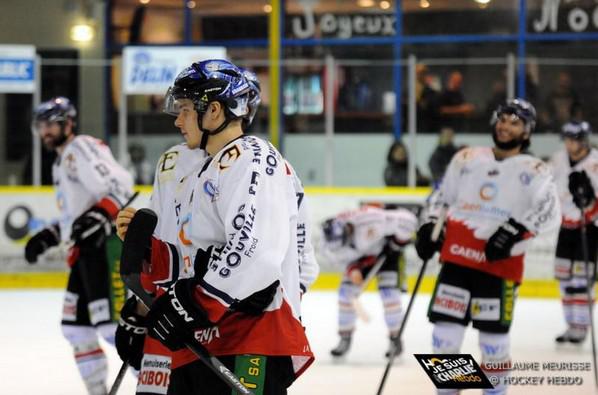 Photo hockey Ligue Magnus - Ligue Magnus : 21me journe : Caen  vs Epinal  - Les Drakkars se replacent dans la course