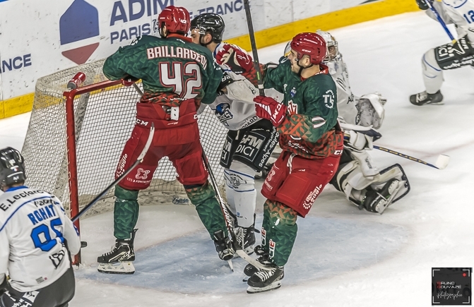 Photo hockey Ligue Magnus - Ligue Magnus : 21me journe : Cergy-Pontoise vs Gap  - Les Jokers confirment face aux Rapaces