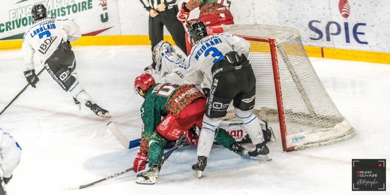 Photo hockey Ligue Magnus - Ligue Magnus : 21me journe : Cergy-Pontoise vs Gap  - Les Jokers font le job face aux Rapaces