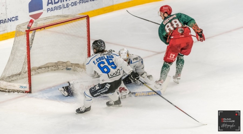 Photo hockey Ligue Magnus - Ligue Magnus : 21me journe : Cergy-Pontoise vs Gap  - Les Jokers font le job face aux Rapaces