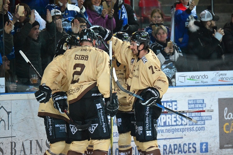 Photo hockey Ligue Magnus - Ligue Magnus : 21me journe : Gap  vs Bordeaux - Gap conclu novembre avec succs