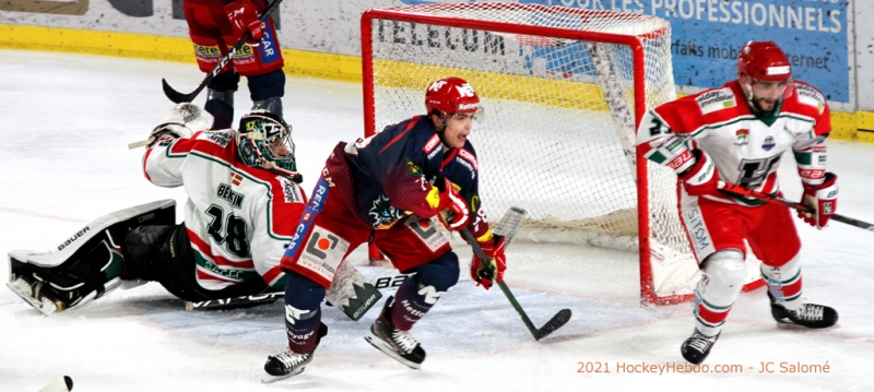 Photo hockey Ligue Magnus - Ligue Magnus : 21me journe : Grenoble  vs Anglet - Deux victoires pour Grenoble ! 