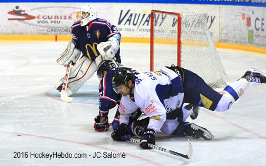 Photo hockey Ligue Magnus - Ligue Magnus : 21me journe : Grenoble  vs Chamonix  - Entre manque d