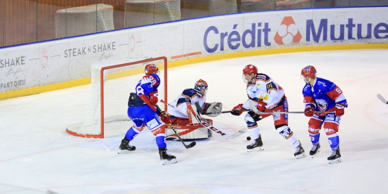 Photo hockey Ligue Magnus - Ligue Magnus : 21me journe : Lyon vs Grenoble  - La minute fatale