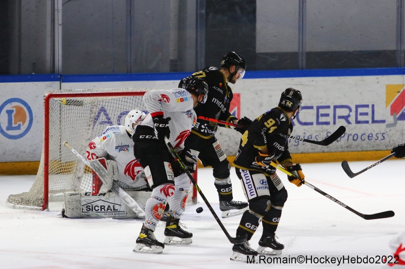 Photo hockey Ligue Magnus - Ligue Magnus : 21me journe : Rouen vs Amiens  - LM : Rouen remporte un derby muscl