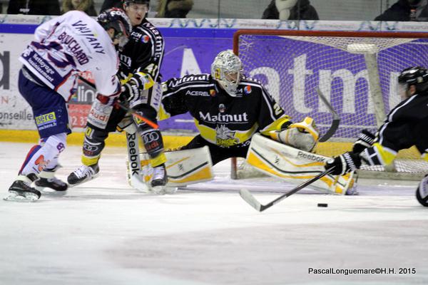 Photo hockey Ligue Magnus - Ligue Magnus : 21me journe : Rouen vs Grenoble  - Rouen en costaud