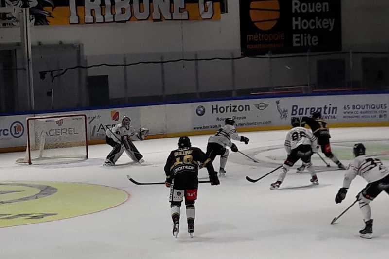 Photo hockey Ligue Magnus - Ligue Magnus : 21ème journée : Rouen vs Mulhouse - LM : La fête des Dragons