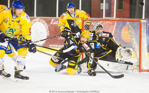 Photo hockey Ligue Magnus - Ligue Magnus : 21me journe : Strasbourg  vs Dijon  - Dijon force sa bonne toile