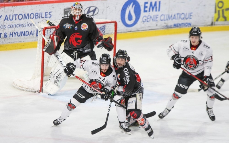 Photo hockey Ligue Magnus - Ligue Magnus : 22me journe : Amiens  vs Mulhouse - Amiens trop Brouillon