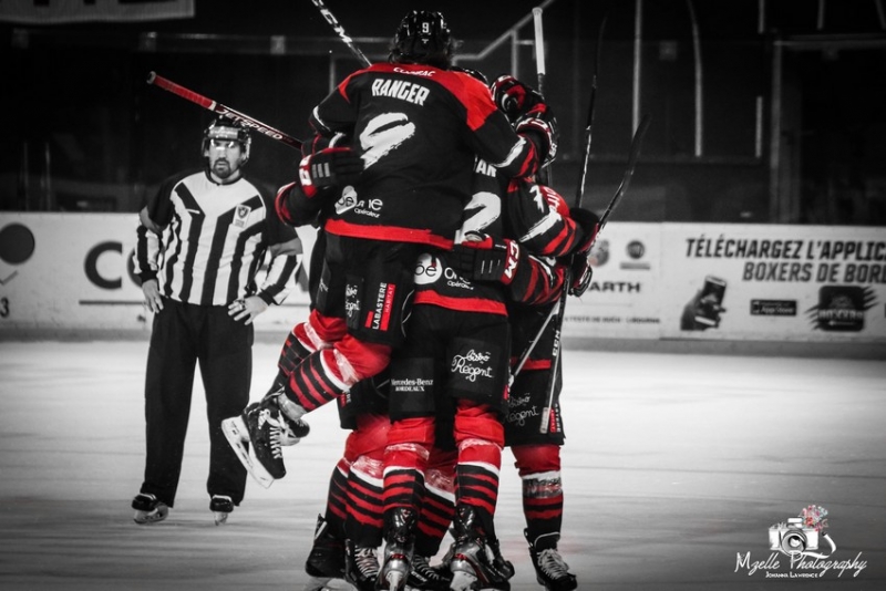 Photo hockey Ligue Magnus - Ligue Magnus : 22me journe : Bordeaux vs Gap  - Un seul et unique but !