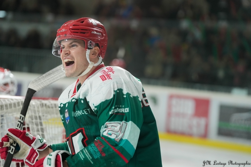 Photo hockey Ligue Magnus - Ligue Magnus : 22me journe : Brianon  vs Anglet - Anglet remporte le match des mal classs