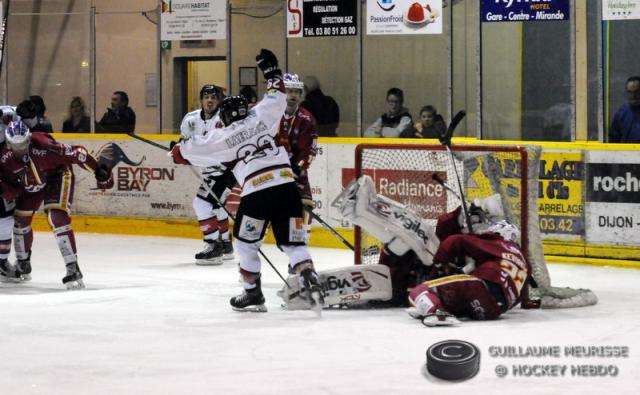 Photo hockey Ligue Magnus - Ligue Magnus : 22me journe : Dijon  vs Brianon  - Sortie de l