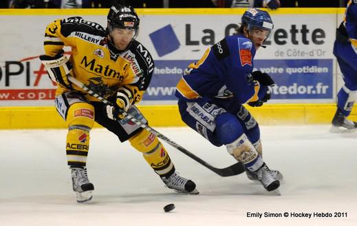 Photo hockey Ligue Magnus - Ligue Magnus : 22me journe : Dijon  vs Rouen - Le Dragon met le feu...