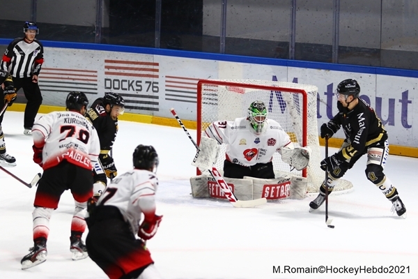 Photo hockey Ligue Magnus - Ligue Magnus : 22me journe : Rouen vs Nice - LM : Rouen, une victoire pour se rassurer.