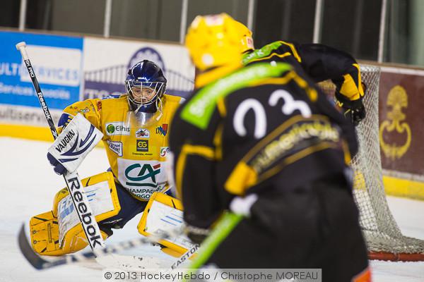 Photo hockey Ligue Magnus - Ligue Magnus : 23me journe  : Strasbourg  vs Dijon  - Les Ducs vitent l