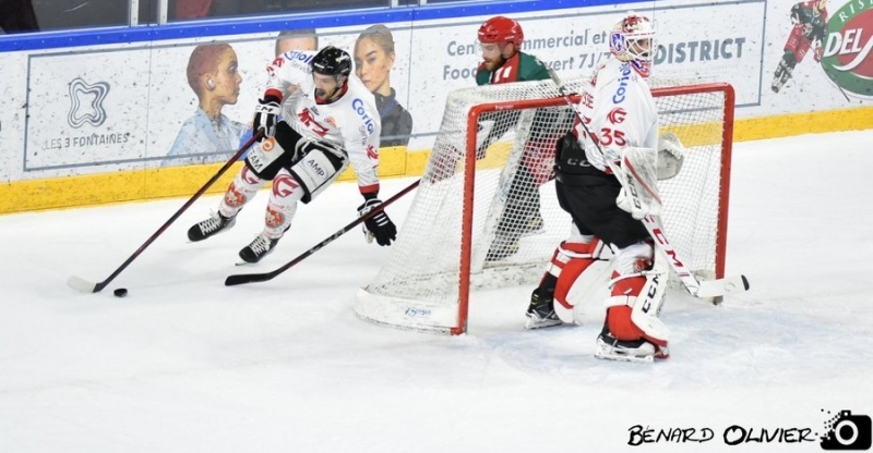 Photo hockey Ligue Magnus - Ligue Magnus : 23me journe : Cergy-Pontoise vs Amiens  - Les Jokers retrouvent le sourire