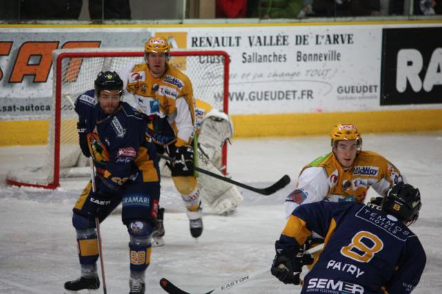 Photo hockey Ligue Magnus - Ligue Magnus : 23me journe : Chamonix  vs Strasbourg  - Efficacit retrouve