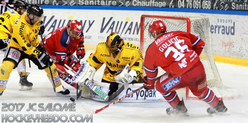 Photo hockey Ligue Magnus - Ligue Magnus : 23me journe : Grenoble  vs Rouen - Ouf!!!