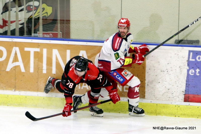 Photo hockey Ligue Magnus - Ligue Magnus : 23me journe : Nice vs Grenoble  - les Aigles font tomber le leader