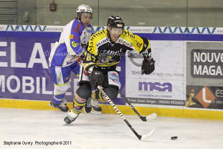 Photo hockey Ligue Magnus - Ligue Magnus : 23me journe : Rouen vs Gap  - Rouen garde le cap