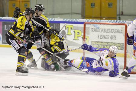Photo hockey Ligue Magnus - Ligue Magnus : 23me journe : Rouen vs Gap  - Rouen garde le cap