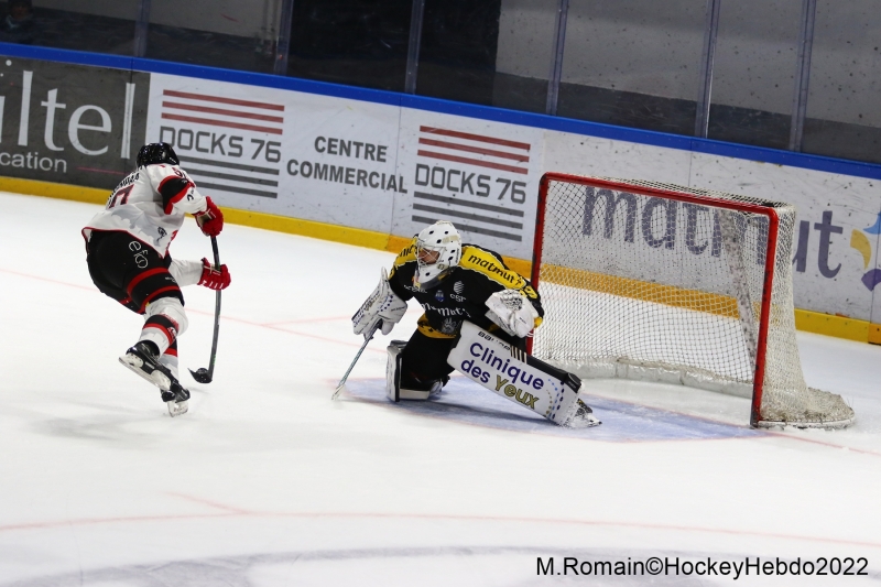 Photo hockey Ligue Magnus - Ligue Magnus : 23me journe : Rouen vs Nice - LM : Rouen-Nice, on ne retient que la victoire