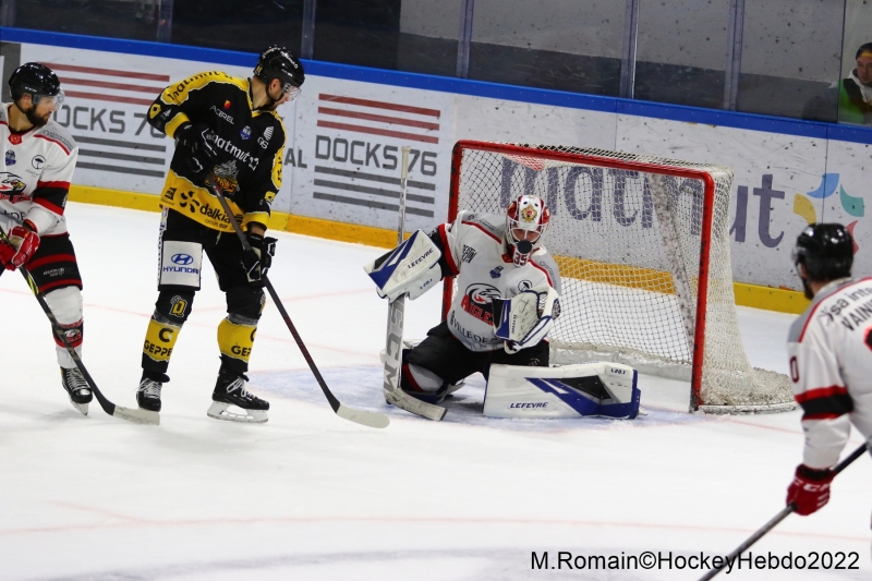 Photo hockey Ligue Magnus - Ligue Magnus : 23me journe : Rouen vs Nice - LM : Rouen-Nice, on ne retient que la victoire