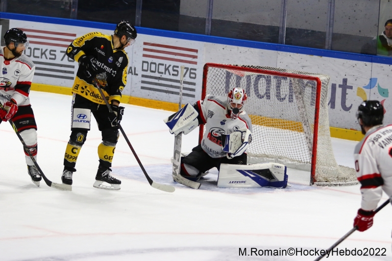 Photo hockey Ligue Magnus - Ligue Magnus : 23ème journée : Rouen vs Nice - LM : Rouen-Nice, on ne retient que la victoire