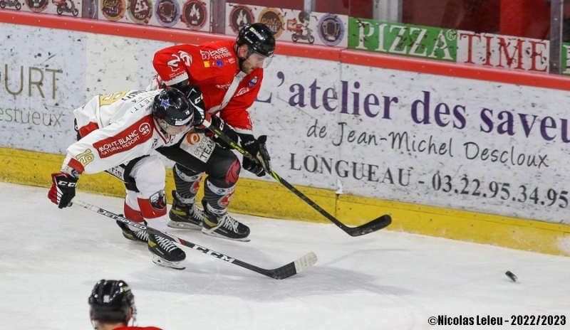 Photo hockey Ligue Magnus - Ligue Magnus : 24me journe : Amiens  vs Chamonix  - Chamonix s