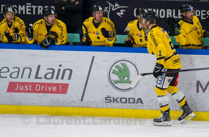 Photo hockey Ligue Magnus - Ligue Magnus : 24me journe : Grenoble  vs Rouen - Grenoble bat le champion en titre ! 