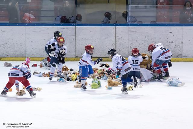 Photo hockey Ligue Magnus - Ligue Magnus : 24me journe : Lyon vs Strasbourg  - Souffrir pour tre premier