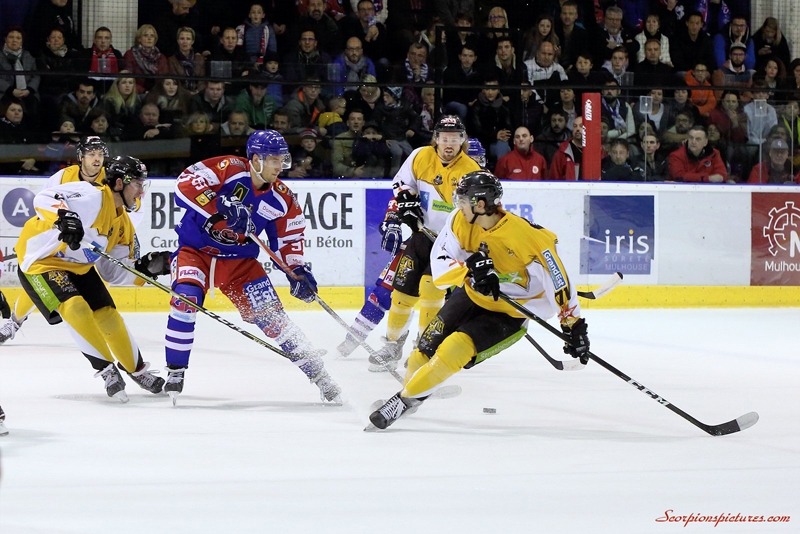 Photo hockey Ligue Magnus - Ligue Magnus : 24ème journée : Mulhouse vs Strasbourg - Une victoire sur le fil Photo hockey Ligue Magnus - Ligue Magnus : 24ème journée : Mulhouse vs Strasbourg - Une victoire sur le fil