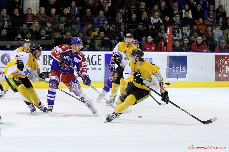 Photo hockey Ligue Magnus - Ligue Magnus : 24me journe : Mulhouse vs Strasbourg  - Une victoire sur le fil