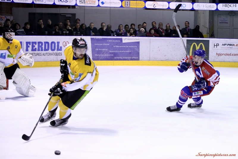 Photo hockey Ligue Magnus - Ligue Magnus : 24ème journée : Mulhouse vs Strasbourg - Une victoire sur le fil Photo hockey Ligue Magnus - Ligue Magnus : 24ème journée : Mulhouse vs Strasbourg - Une victoire sur le fil