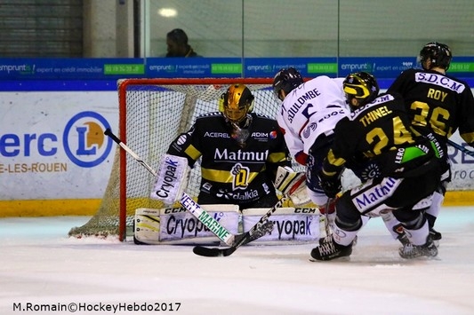 Photo hockey Ligue Magnus - Ligue Magnus : 24me journe : Rouen vs Angers  - A djouer le Dragon provoque sa dfaite