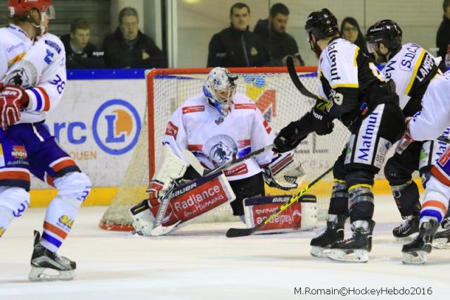 Photo hockey Ligue Magnus - Ligue Magnus : 24me journe : Rouen vs Lyon - Des Dragons sereins 