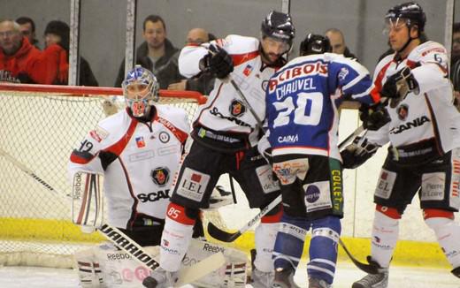 Photo hockey Ligue Magnus - Ligue Magnus : 25me journe  : Caen  vs Angers  - Angers prpare bien sa Finale