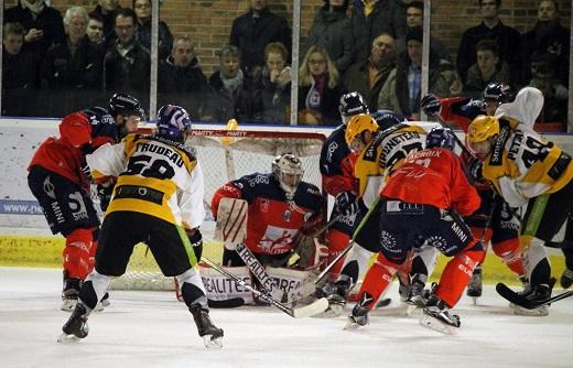 Photo hockey Ligue Magnus - Ligue Magnus : 25me journe : Angers  vs Strasbourg  - Angers facile vainqueur de Strasbourg
